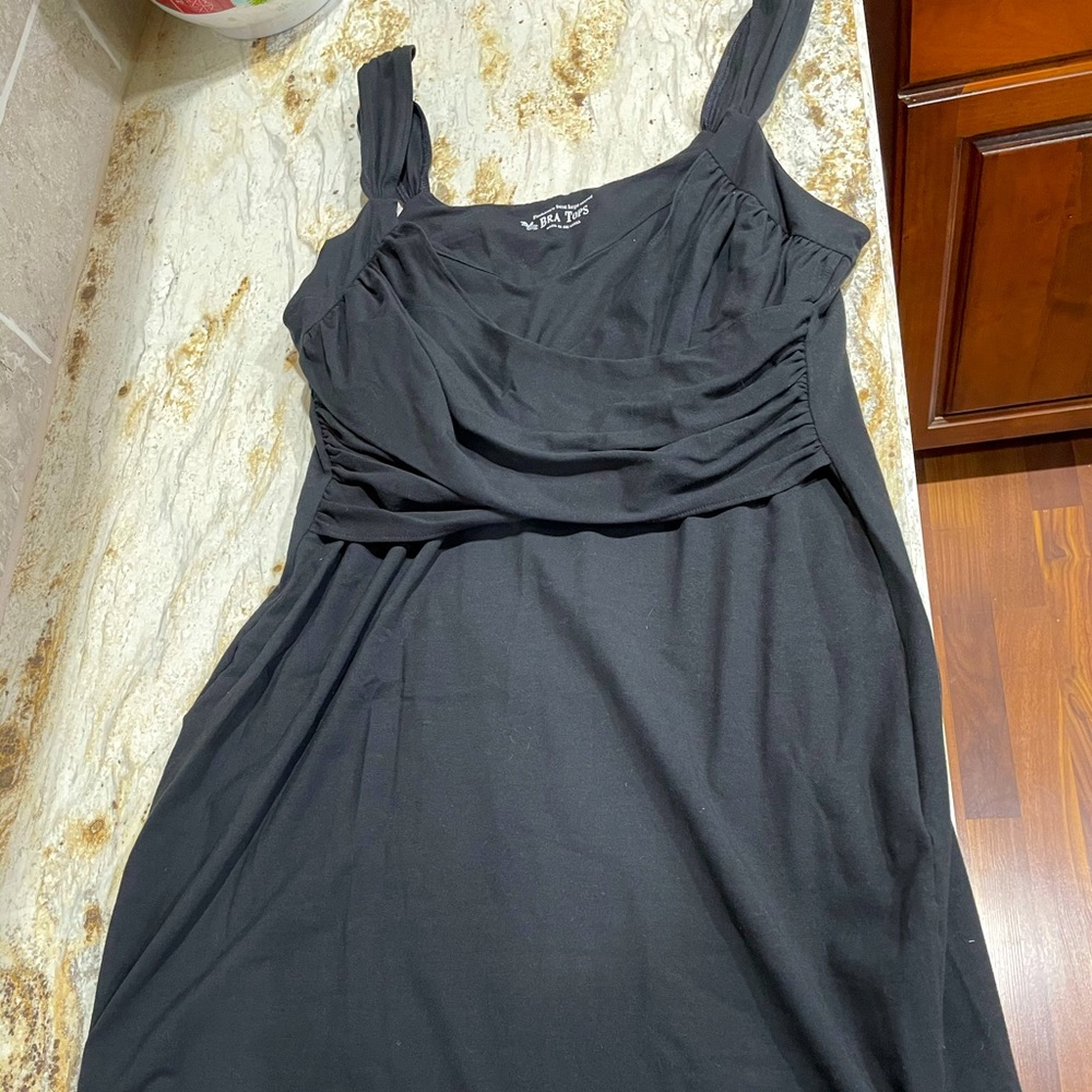 VS black bra top dress